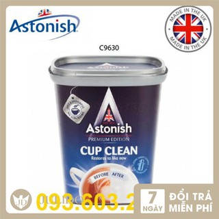 Bột Vệ Sinh Lồng Máy Giặt , Tẩy Trắng Chén Bát , Cặn Trà , Cà Phê Astonish ( mẫu mới)