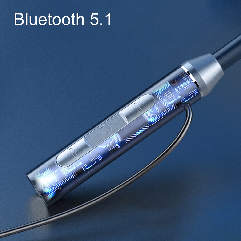 Tai nghe ko dây kết nối Bluetooth 5.1 tích hợp nam châm/thẻ TF cho Android/IP