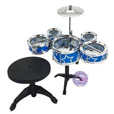 Đồ Chơi Trẻ Em Bộ Trống Jazz Drum 5 LOẠI LỚN/Đồ chơi phát nhạc và nhạc cụ ( giao ngẫu nhiên)