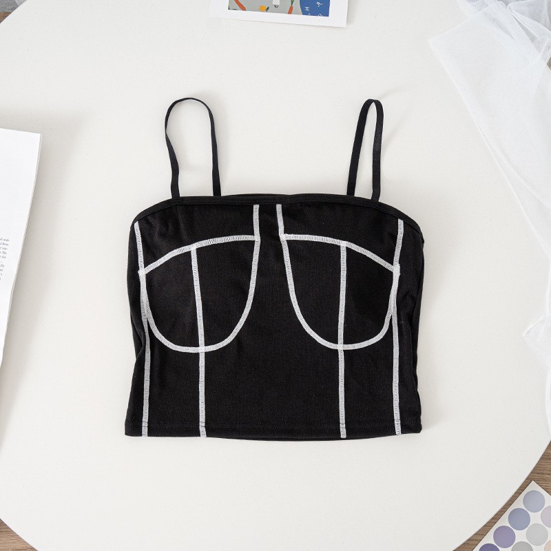 Áo Bra Cotton Hai Dây Áo Croptop Tập Thể Thao Gym Yoga Mẫu Mới Nhất Mainia Shop