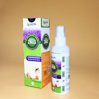 xịt muỗi thảo dược hãng Zikas