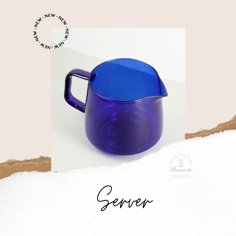 Bình Server V60 Thuỷ tinh SEPIA