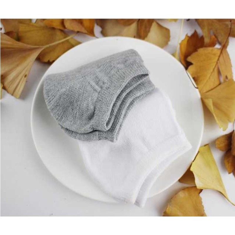 Set 10 đôi Tất Vớ Nam Ngắn Cổ Trơn Như Hình