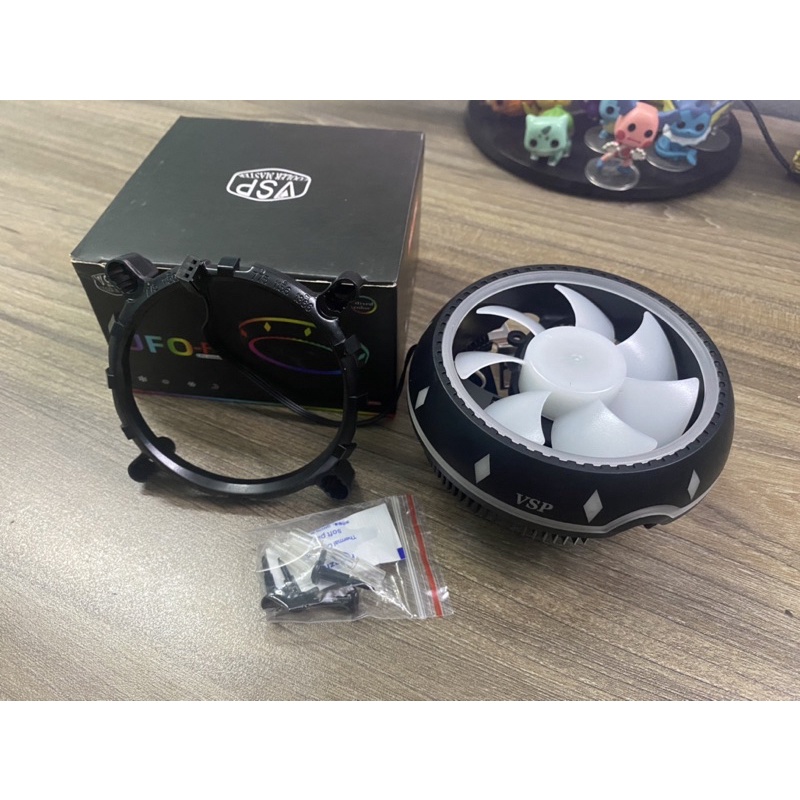 QUẠT TẢN NHIỆT CPU COOLMOON UFOX LED RGB