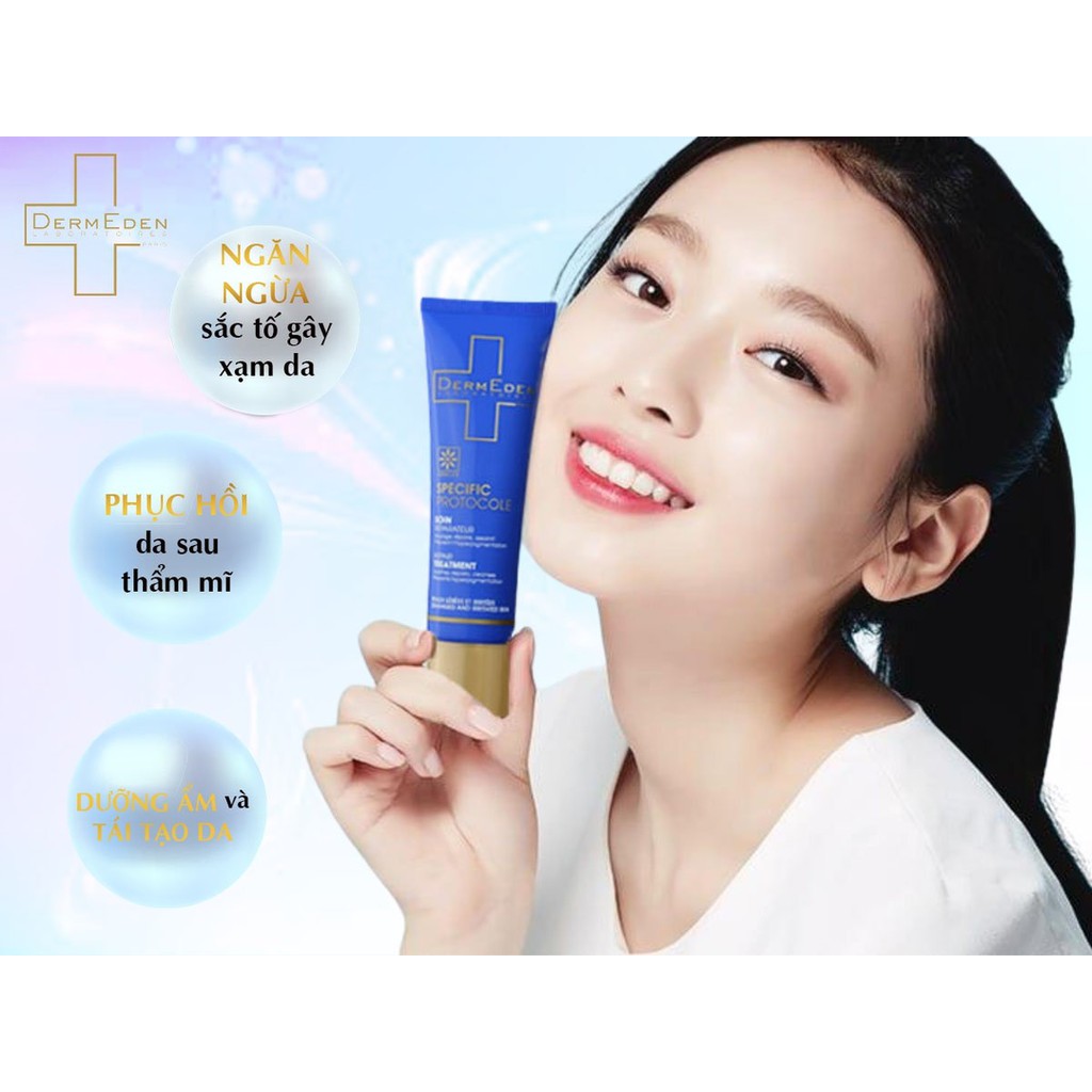 Kem dưỡng ẩm phục hồi da Dermeden Repair Care 30ml Date mới nhất