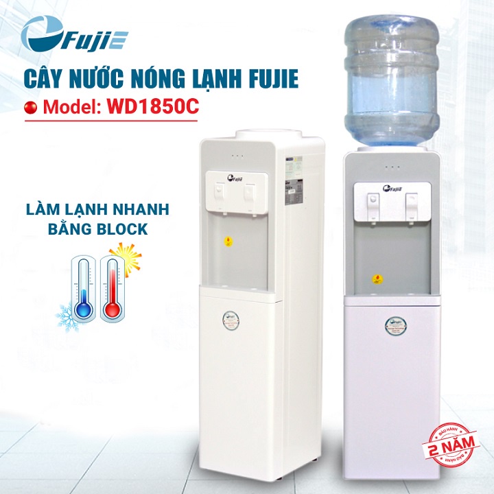 Cây nước nóng lạnh 2 vòi Fujie WD1850C