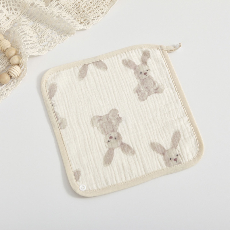 Yếm Ăn Mềm Mại Thấm Hút Mồ Hôi Sành Điệu Cho Bé 0-6 Tuổi