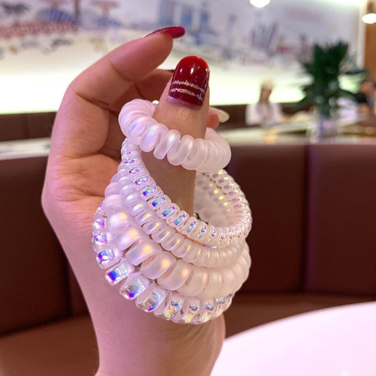 Dây buộc tóc SOLANO cột tóc co giãn Hàn Quốc phong cách lò xo đơn giản dễ thương FAH-001333