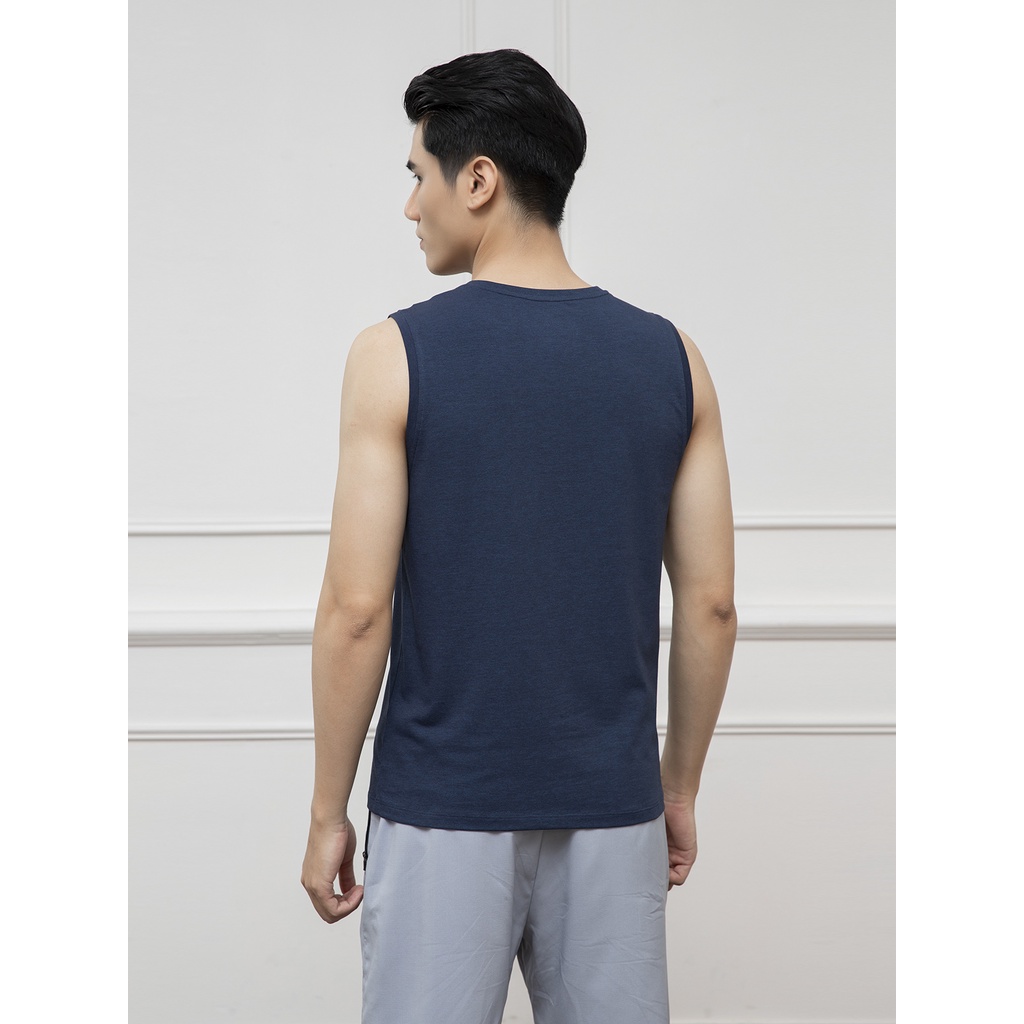 Áo Thun Ba Lỗ Nam ARISTINO ATTR04 3 Lỗ Mặc Lót Trong Tập Gym trơn màu dáng tanktop sát nách vải cotton cao cấp thấm hút