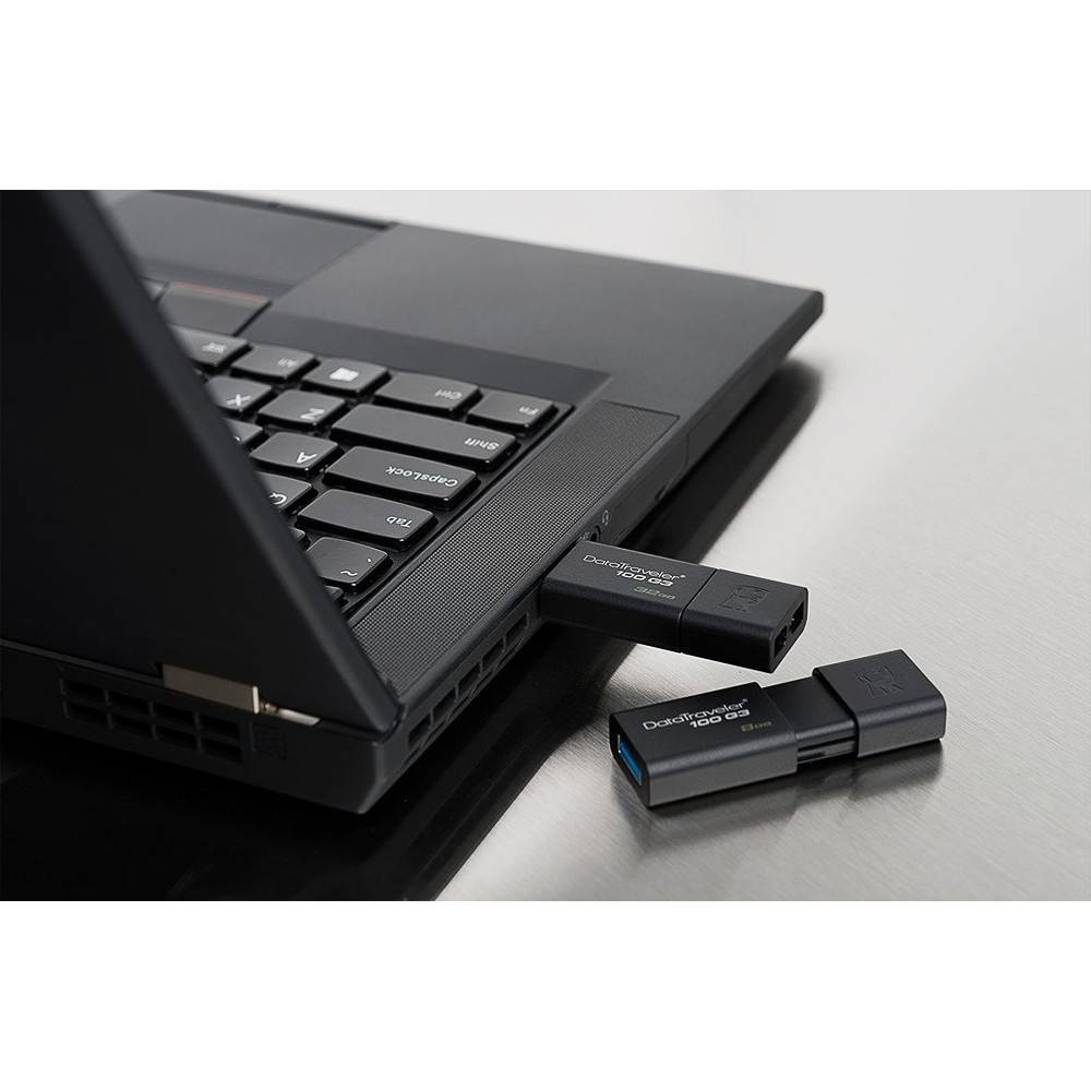USB Kingston DT100G3 16GB / 32GB / 64GB nắp trượt tốc độ upto 100MB/s - Sản phẩm được phân phối chính hãng