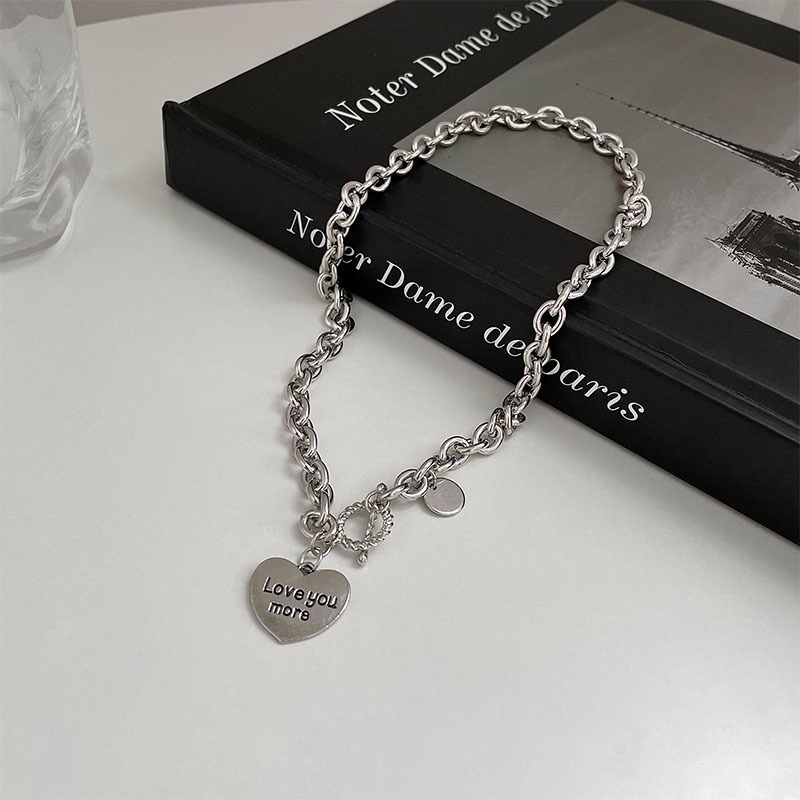 Vòng cổ thép titan phong cách hip hop cá tính