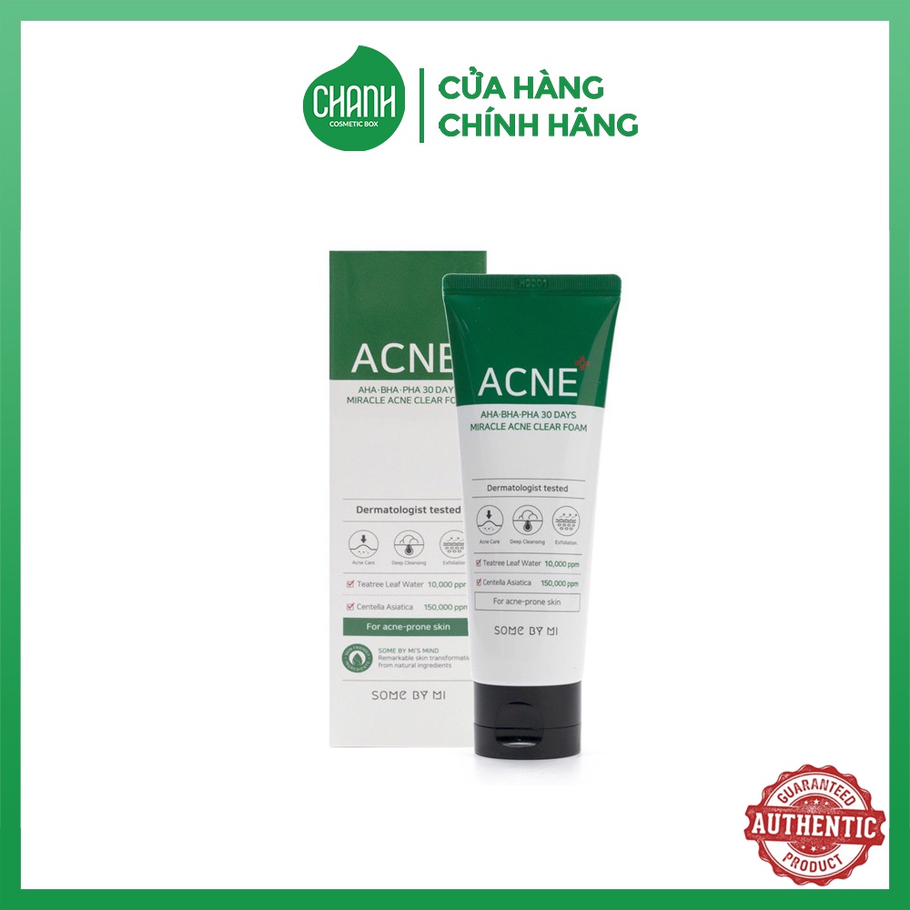 Sữa rửa mặt Some By Mi acne 30days