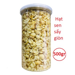 400Gr Hạt Sen Sấy Giòn Vỡ Đôi_ Bò Đội Nón shop