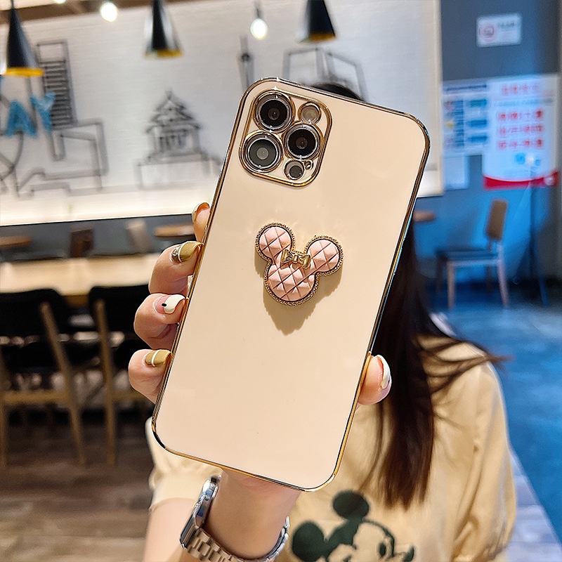 Ốp Điện Thoại Silicon Dẻo Mạ Màu 6D Chống Sốc Cho iPhone 7 8 SE 2020 X Xs XR Xs Max 11 12 13 Pro 11 12 13 Pro Max