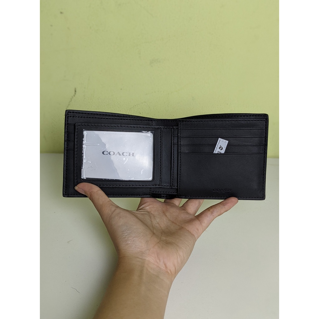 Ví Coach Nam Chính Hãng Fullbox Màu đỏ camo loang đen