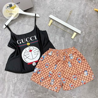 Đồ ngủ Siêu Cute Cột Dây Lụa Latin Thoáng Mát