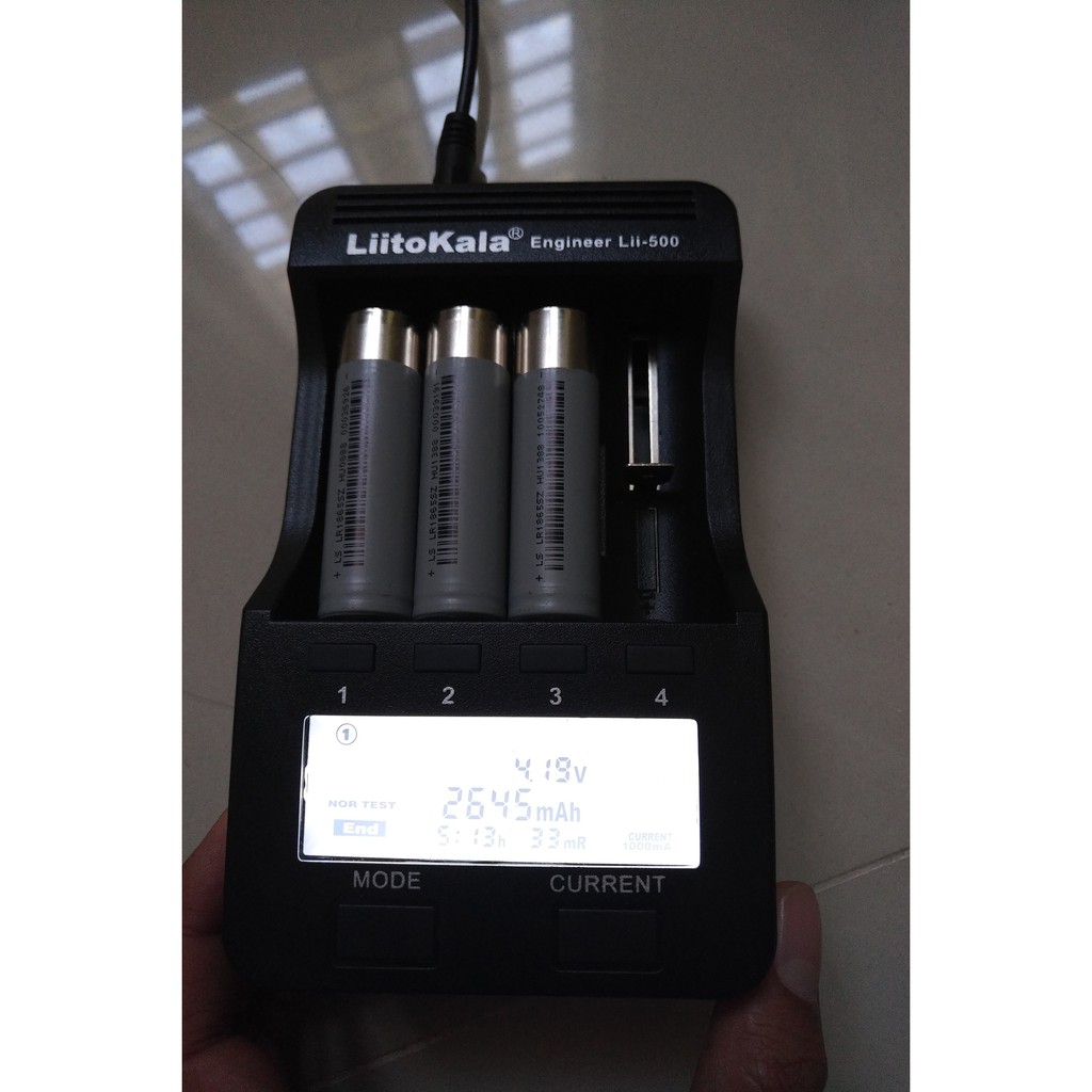 Pin Lishen LR1865SZ 2500mAh xả 5C MỚI 100%