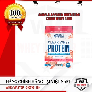 Combo 2 gói applied nutrition clear whey protein gói thử sample 30gr tăng cơ nhanh