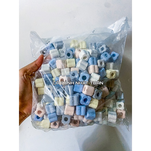 SỨ LỌC 5 MÀU VẬT LIỆU LỌC CHO BỂ CÁ CẢNH