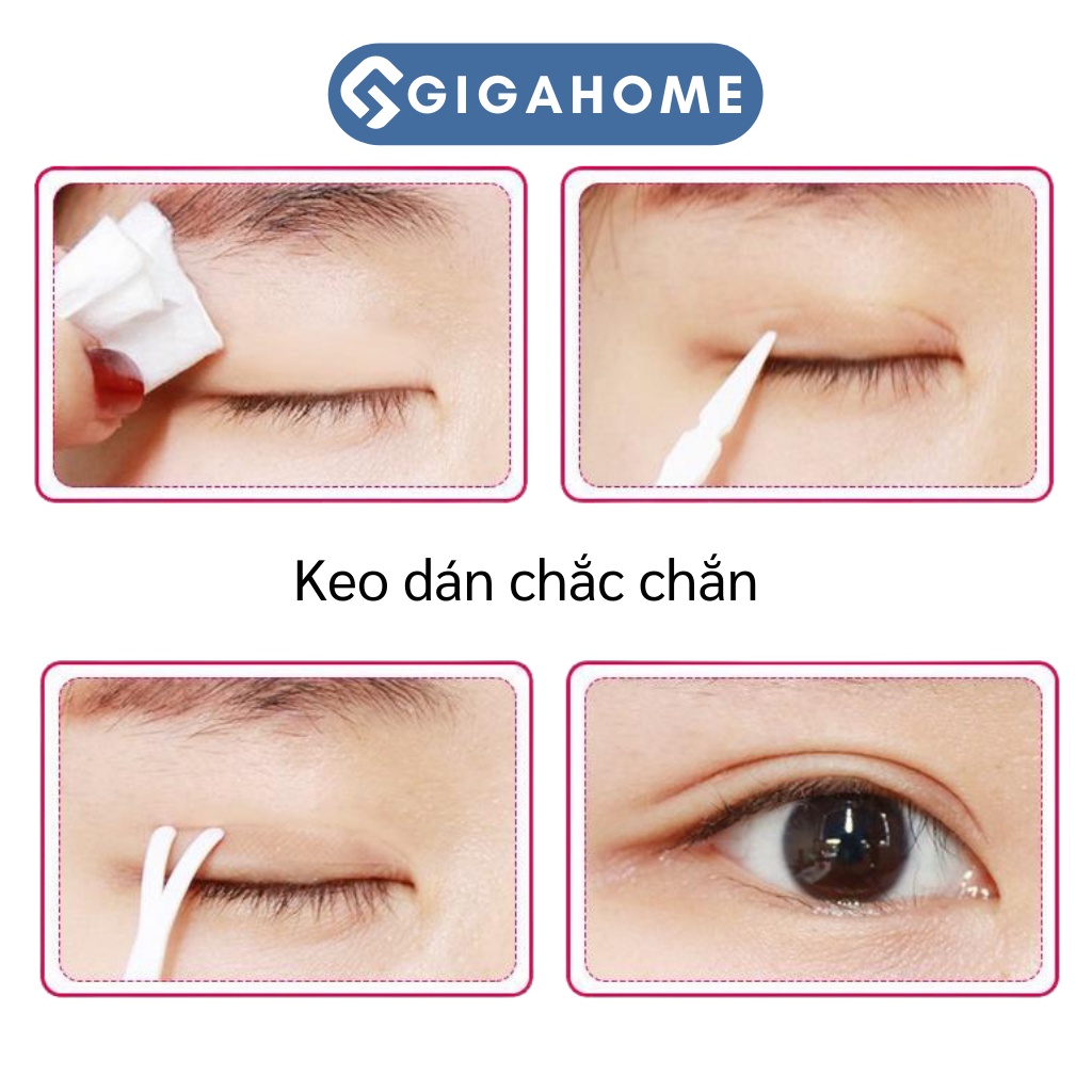 Cuộn Dán Kích Mí Ren Lưới Mỏng GIGAHOME Siêu Tàn Hình, Siêu Mỏng 6521