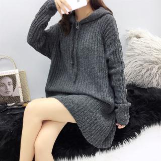 Áo Khoác Len Dáng Dài Form Rộng Thời Trang Thanh Lịch Cho Nữ