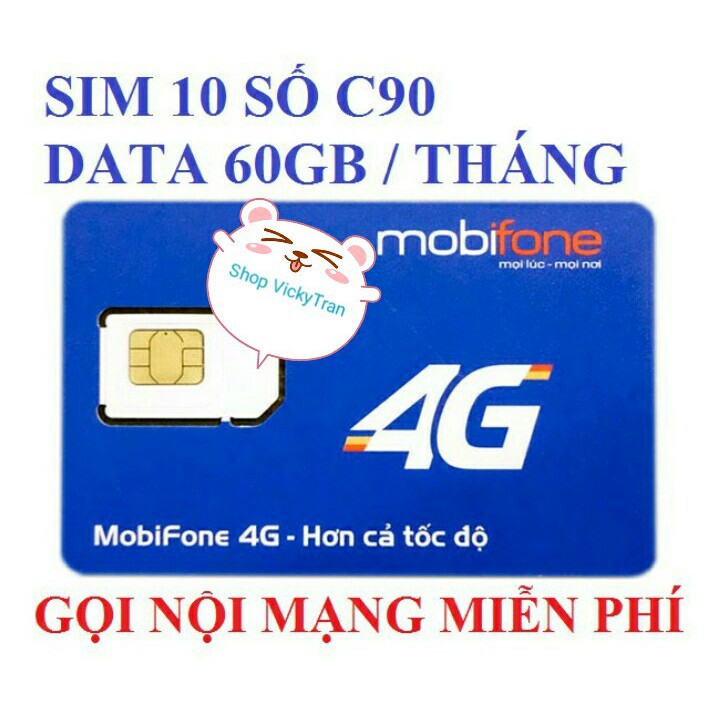 Sim trẳ trước 4G- C90N