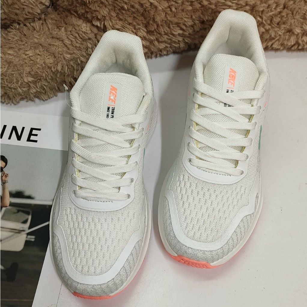 Giày nữ đi học sneaker thể thao đẹp big size trắng đế cao Phuong linh 86 M111