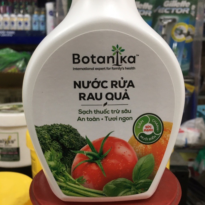 Nước rửa rau quả Botanica 500ml