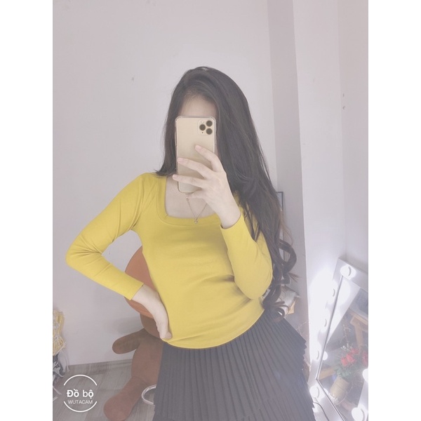 ❤️ÁO KIỂU❤️Áo tay dài nhiều màu chất borip đẹp