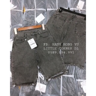 Quần Jeans Ngố Trơn