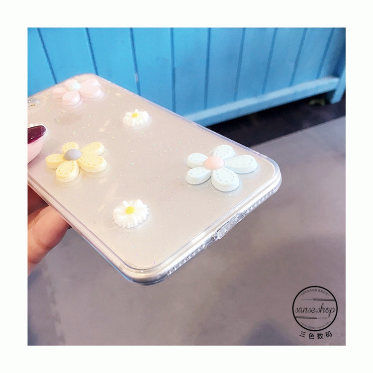 Ốp Điện Thoại Gel Trong Suốt In Hình Hoa Cúc Nhỏ Xinh Xắn Cho Iphone 7plus 6s Xr Max | BigBuy360 - bigbuy360.vn