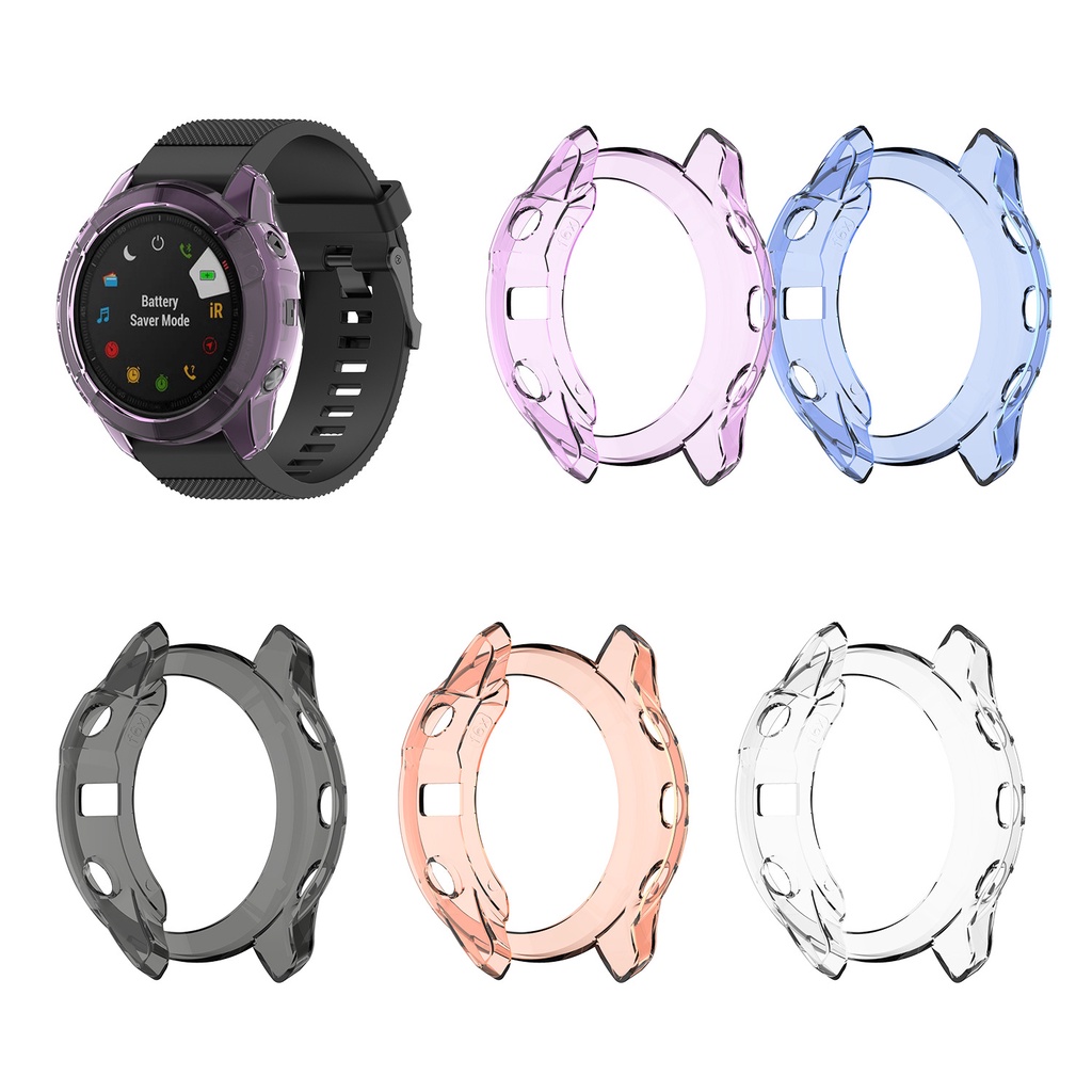 Ốp Bảo Vệ Trong Suốt TPU Cho Garmin Fenix 6 / 6 Pro / Fenix 6X / 6X Pro TPU Chống Trầy Xước Chống Vâ