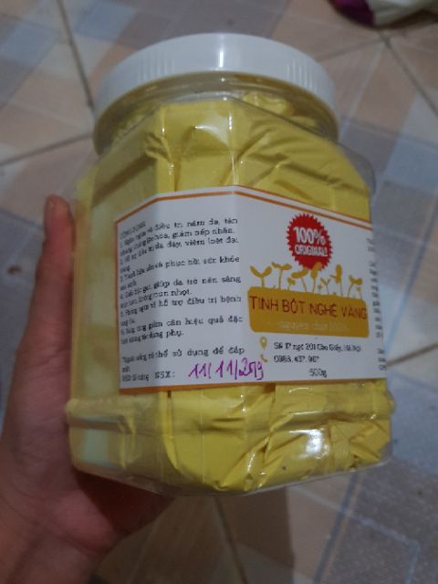 1kg Tinh bột nghệ nguyên chất