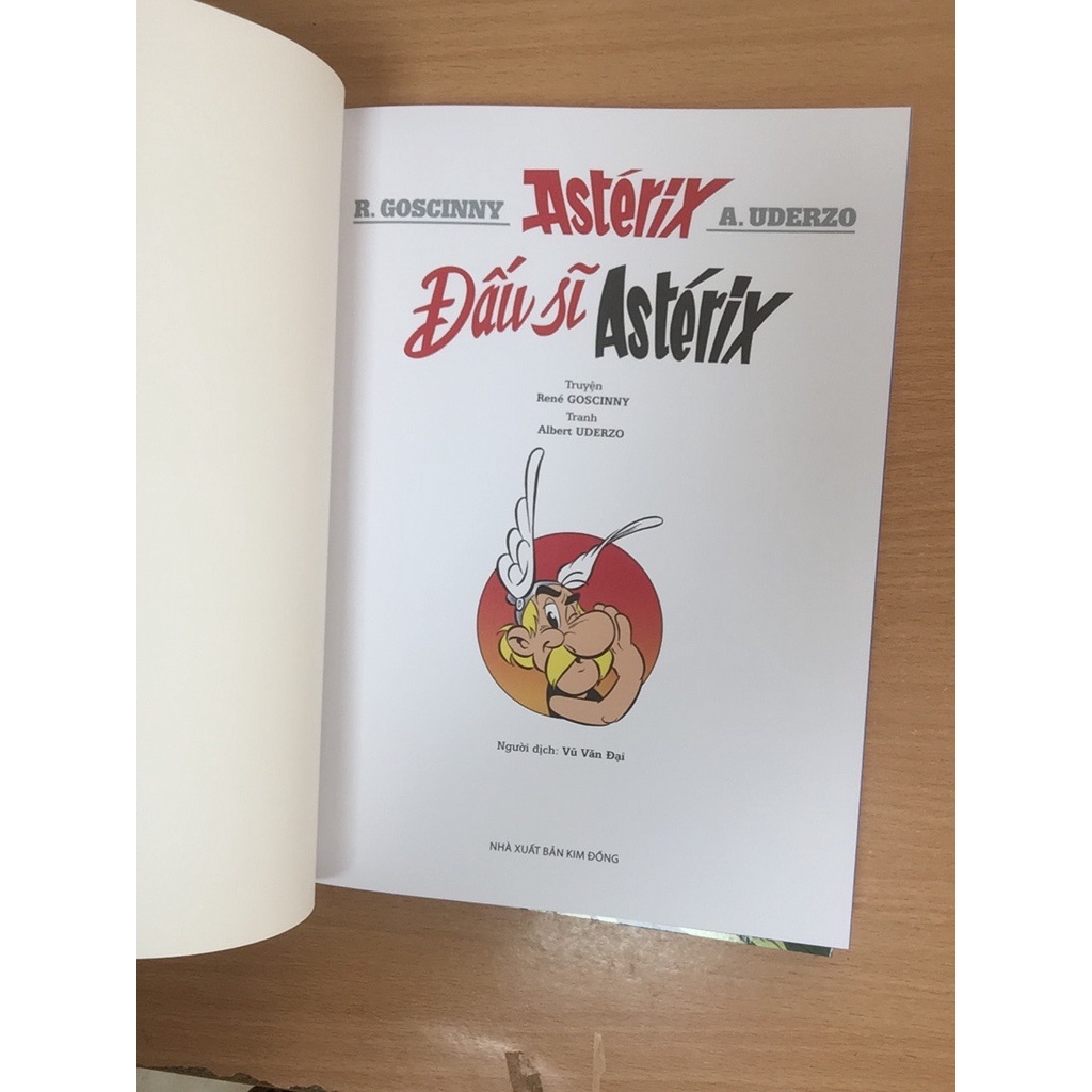 Sách - Astérix - Đấu sĩ Astérix