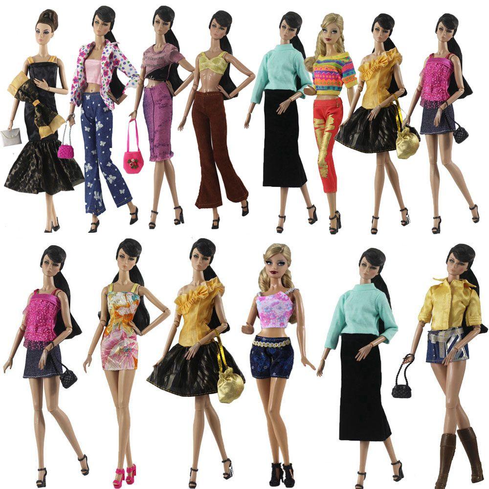 Áo Khoác Jeans Thời Trang Cho Búp Bê 11.5 &quot;