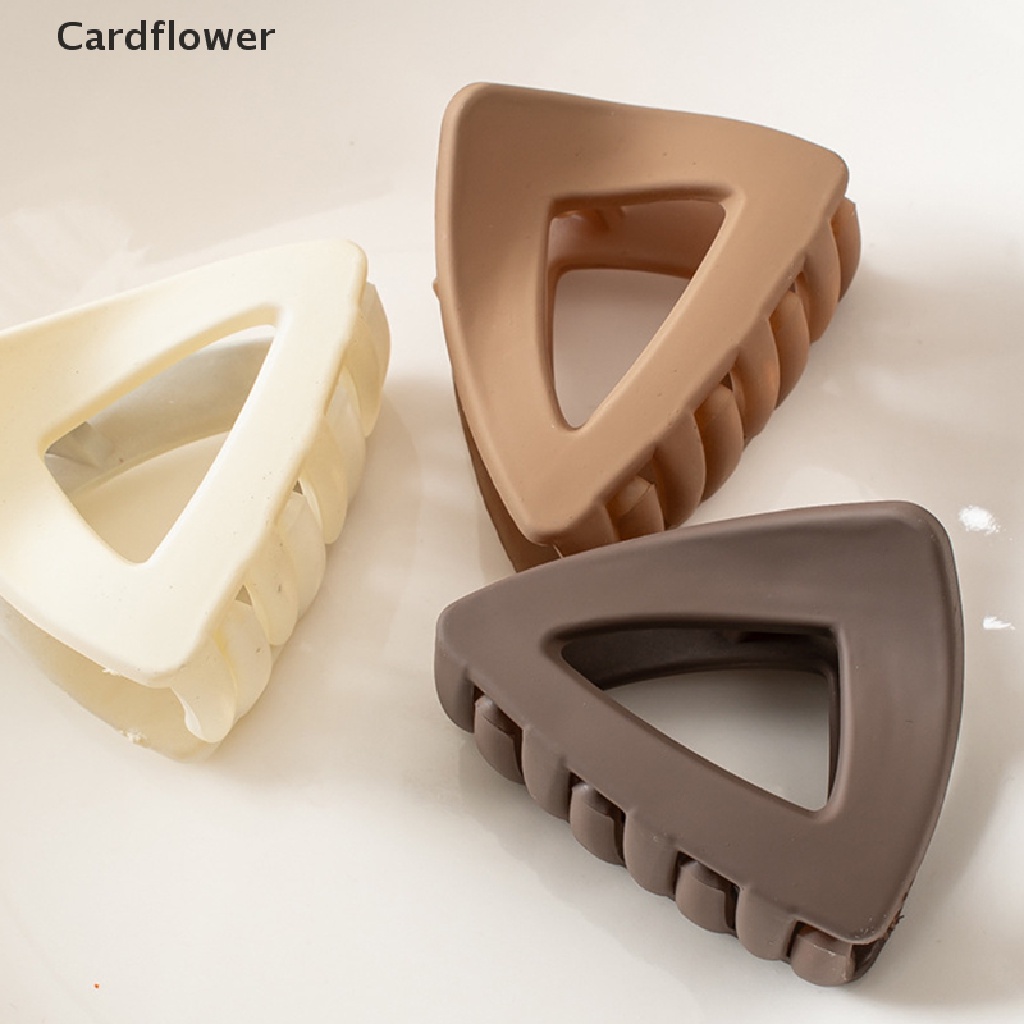 &lt; Cardflower &gt; Kẹp Tóc Đuôi Ngựa Nhỏ Hình Tam Giác Mới Bán Chạy