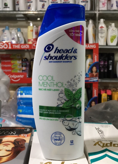 Dầu gội Head &amp; Shoulders Sạch gàu, bạc hà mát rượi 350ml