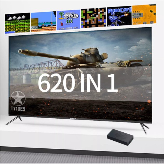 620 Game Tuổi Thơ Máy Chơi Game USB TV Tay Cầm Không Dây Cổ Điển Mini, Tích Hợp Trò Chơi 8 Bit Cổ Điển 620 Đầu Ra AV