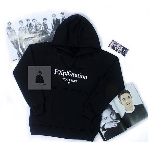 Mới! Áo SWEATER Phong Cách Kpop EXO PLANET EXPLORATION 5 M-XXL