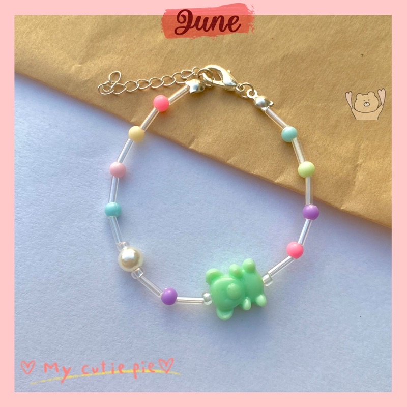 Vòng tay Bear pastel ngọt ngào