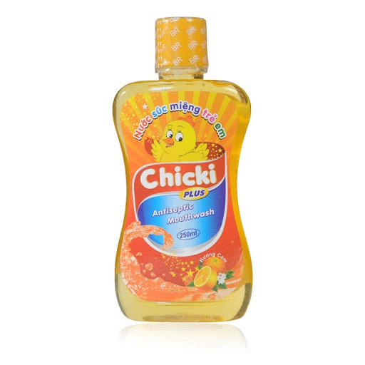 Nước súc miệng trẻ em Chicki 250ml