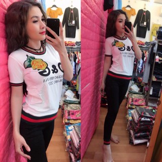 đồ bộ - thêu hoa D&G