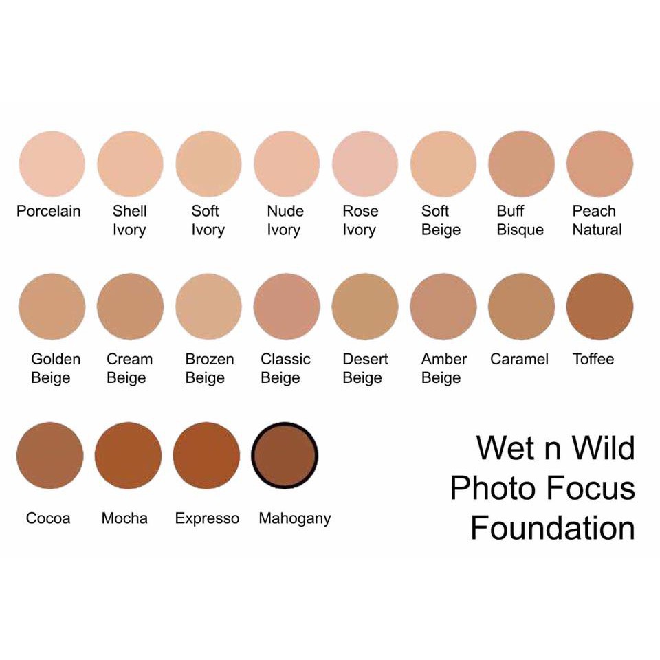 [SẴN - AUTH] Kem Nền Wet N Wild Photo Focus Foundation 30ml