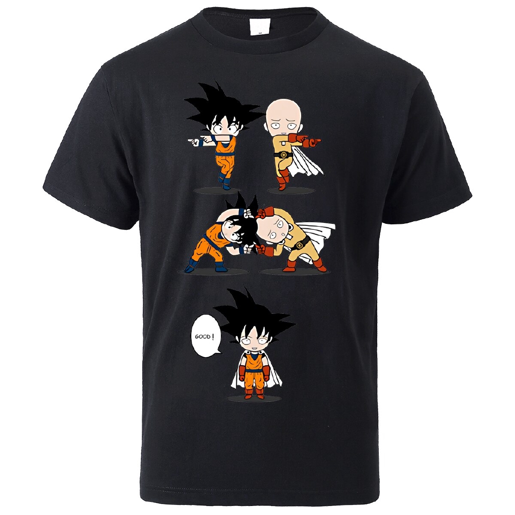 One Áo Thun Cotton In Họa Tiết Hoạt Hình Dragon Ball Nhật Bản Thời Trang Mùa Hè 2020 Cho Nam