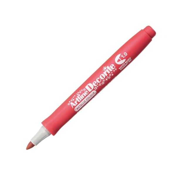 Bút Vẽ Màu Nổi - Artline Decorite 1.0mm (EDFM-1RD) - Artline