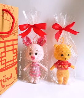 Thú len handmade - Heo Piglet