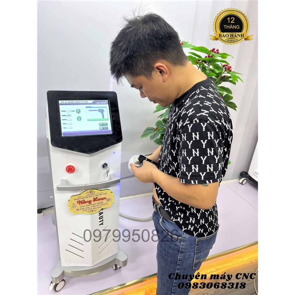 Máy triệt lông xóa xăm DIODE LASER