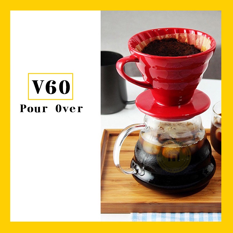 Phễu V60 Bằng Sứ (Pour Over)