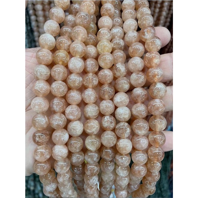 DIY Imitation Round Sun Beads 4/6/8/10mm For Making Accessories