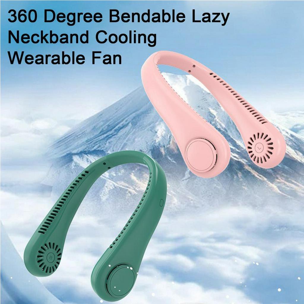 Quạt Treo Cổ 10W Xoay 360 Độ Gió Mạnh